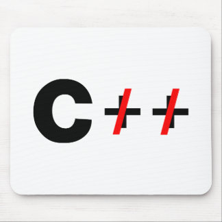 C, not C++ Mouse Pad