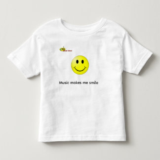 c note music makes me smile toddler kids t shirt