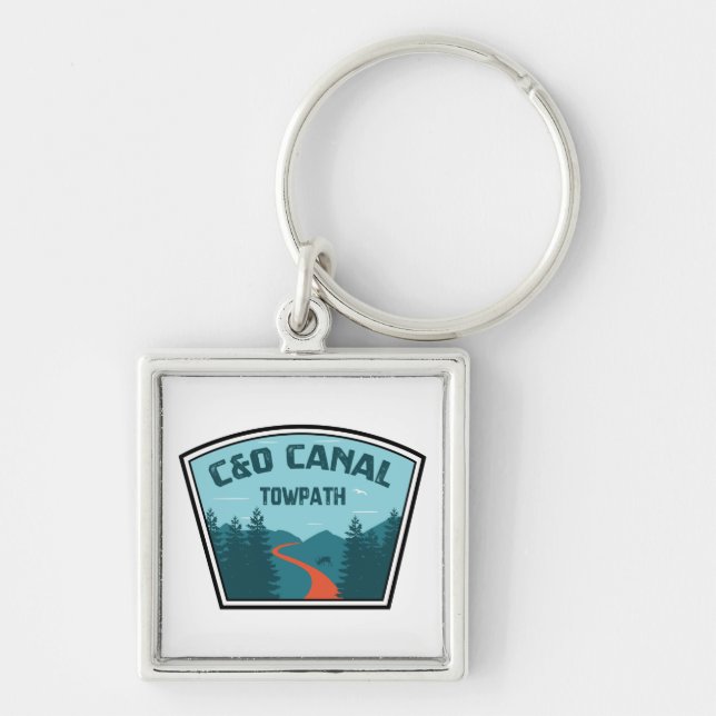 C&O Canal Towpath Key Ring (Front)