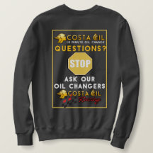 C O Crewneck With Back Image