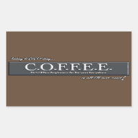 C.O.F.F.E.E. ❤ Sticker Art Christian Heart Acronym