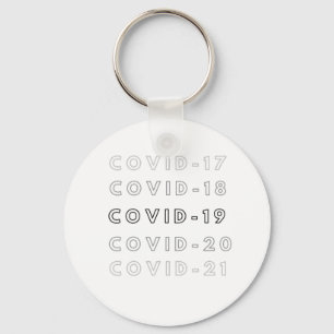 c o v i d key ring