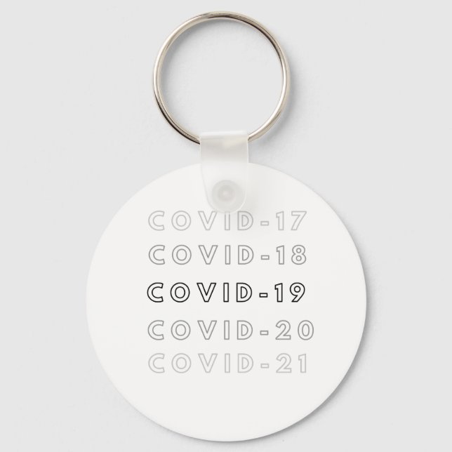 c o v i d key ring (Front)