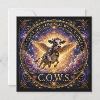 C.O.W.S. Art Card 5.25 x 5.25 Premium Paper