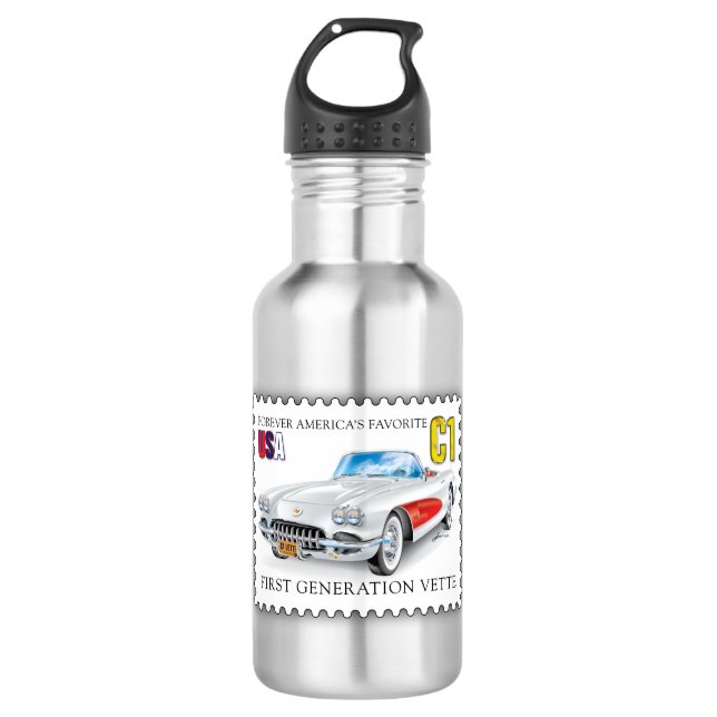 C-ONE AUTOMOBILE ART 710 ML WATER BOTTLE (Front)