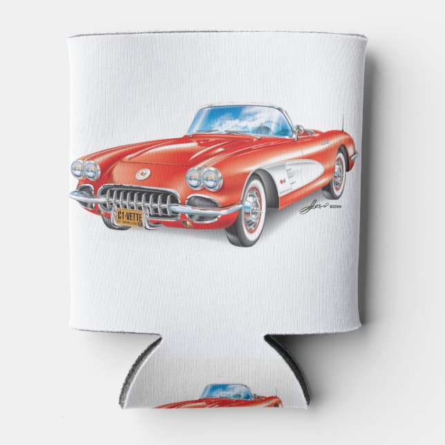 C-ONE AUTOMOBILE ART CAN COOLER (Front)