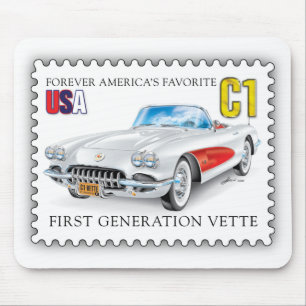 C-ONE AUTOMOBILE ART MOUSE PAD