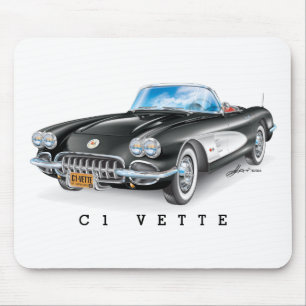 C-ONE AUTOMOBILE ART MOUSE PAD