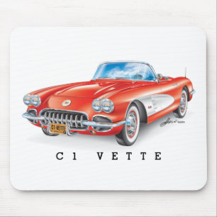 C-ONE AUTOMOBILE ART MOUSE PAD