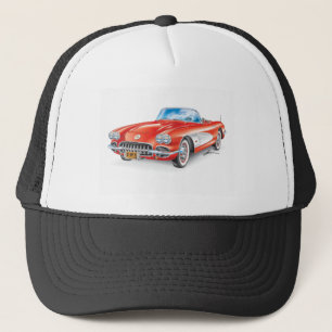 C-ONE AUTOMOBILE ART TRUCKER HAT