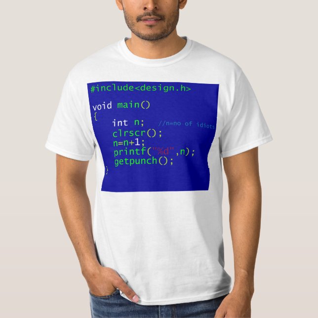 C programming T-Shirt (Front)