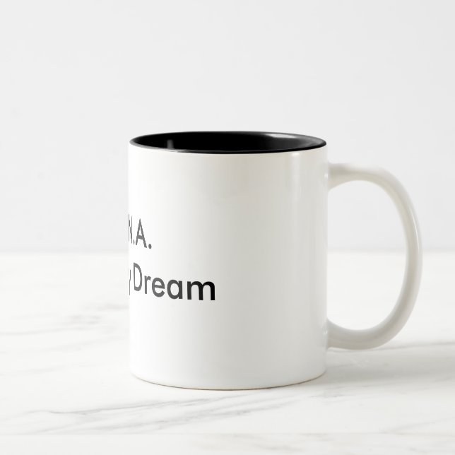 C.R.N.A., Living My Dream Two-Tone Coffee Mug (Right)