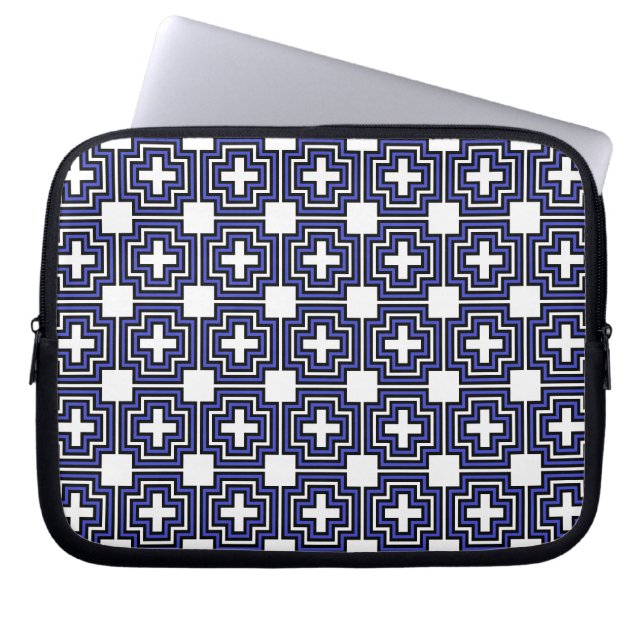 C&S Blue Laptop Sleeve (Front)