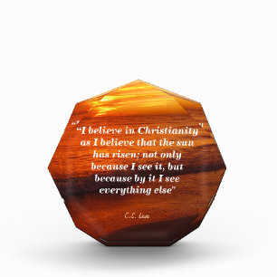 C. S. Lewis Quote On Christianity Photo Block