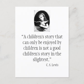 C.S. Lewis Quote Postcard