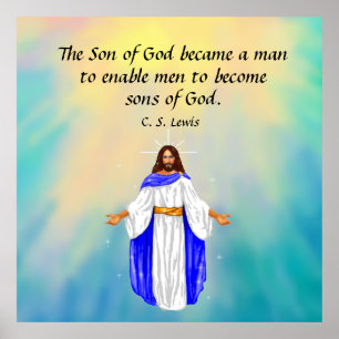 C. S. Lewis Quote  Poster