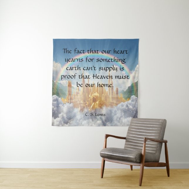 C S Lewis Quote   Tapestry (In Situ)