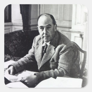 C.S. Lewis Square Sticker