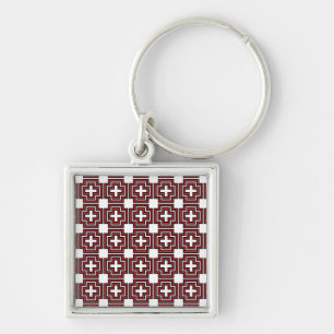 C&S Red Key Ring