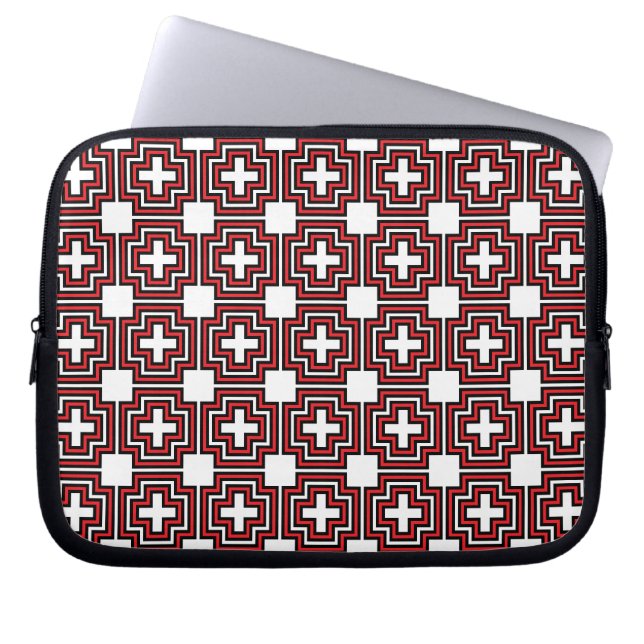 C&S Red Laptop Sleeve (Front)