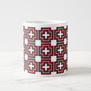 C&S Red Large Coffee Mug