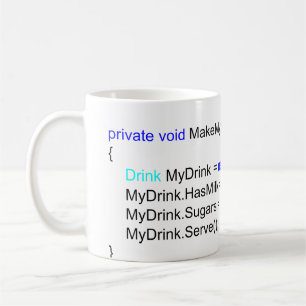 C# Sharp Programmers Coffee Mug