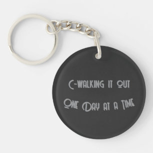 C Walking it Out Key Ring