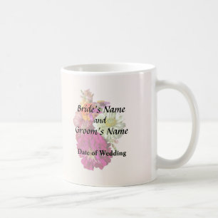 c_ZinniaMixedColorsZinnia Bouquet Mixed Wedding Pr Coffee Mug