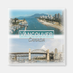 CA0030 America, Canada, Vancouver, Fridge Magnet
