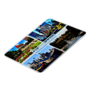 CA Alberta - Calgary - Garden of Blue Blood - Magnet