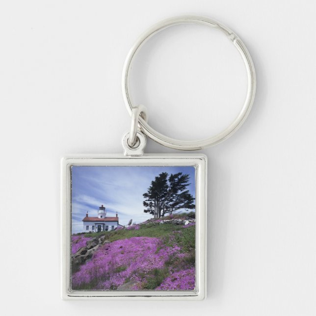 CA, Crescent City, Battery Point lighthouse with Key Ring (Front)