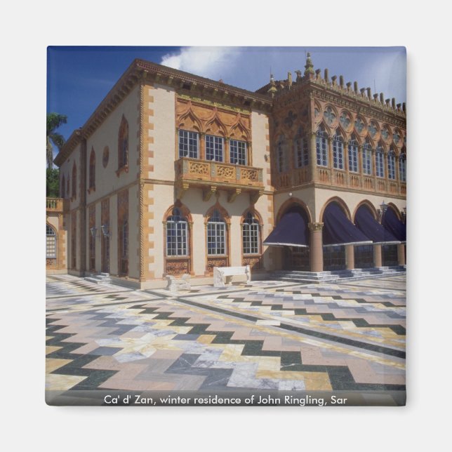 Ca' d' Zan, winter residence of John Ringling, Sar Magnet (Front)