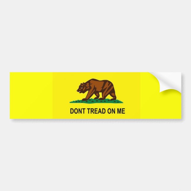 CA DTOM BUMPER STICKER (Front)