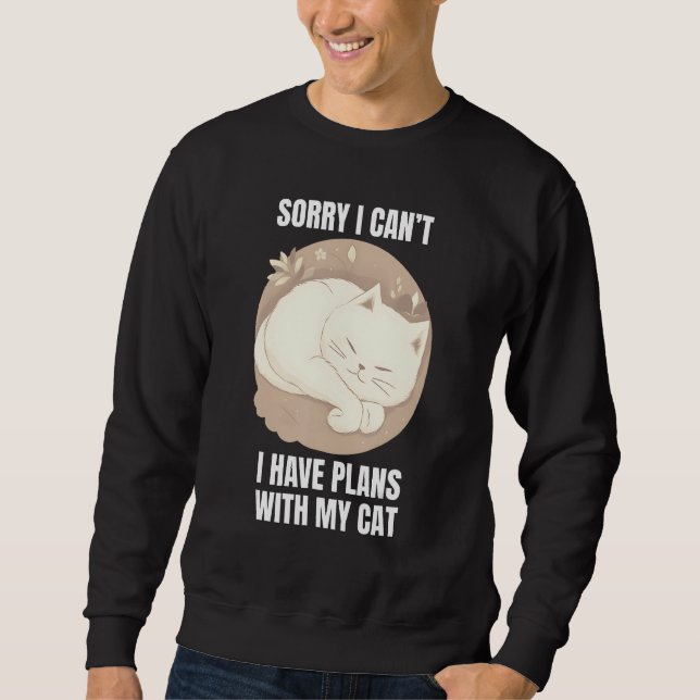Ca for MenWomen   Ca for Cat DadMom 4 Sweatshirt (Front)