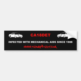 CA_mechanical_aids Bumper Sticker