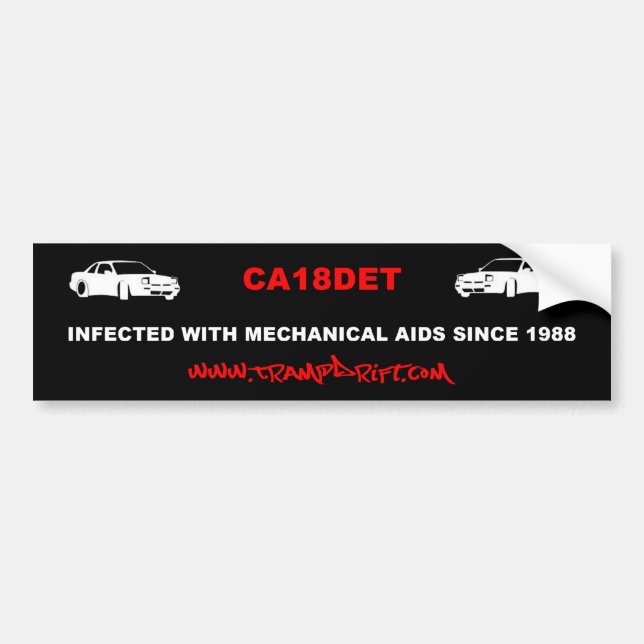 CA_mechanical_aids Bumper Sticker (Front)