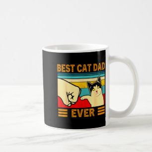 Ca Men Cat Dad Ever Funny Cat Lover Gift  Coffee Mug