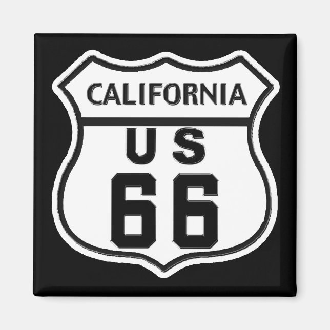 CA US ROUTE 66 MAGNET (Front)