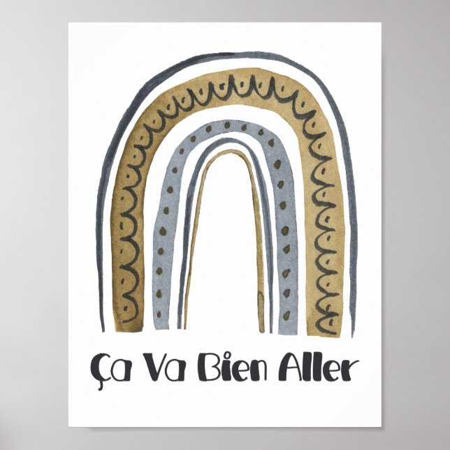 Ca Va Bien Aller French Canada Quebec Montreal Poster (Front)