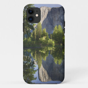 CA, Yosemite NP, El Capitan reflected in Merced iPhone 11 Case