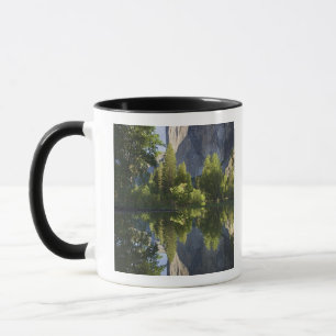 CA, Yosemite NP, El Capitan reflected in Merced Mug