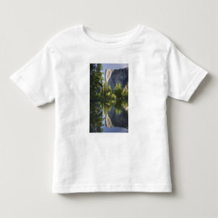 CA, Yosemite NP, El Capitan reflected in Merced Toddler T-Shirt