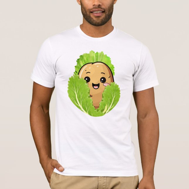 Cabage Lettuce Baby Undercover Full Potato T-Shirt (Front)