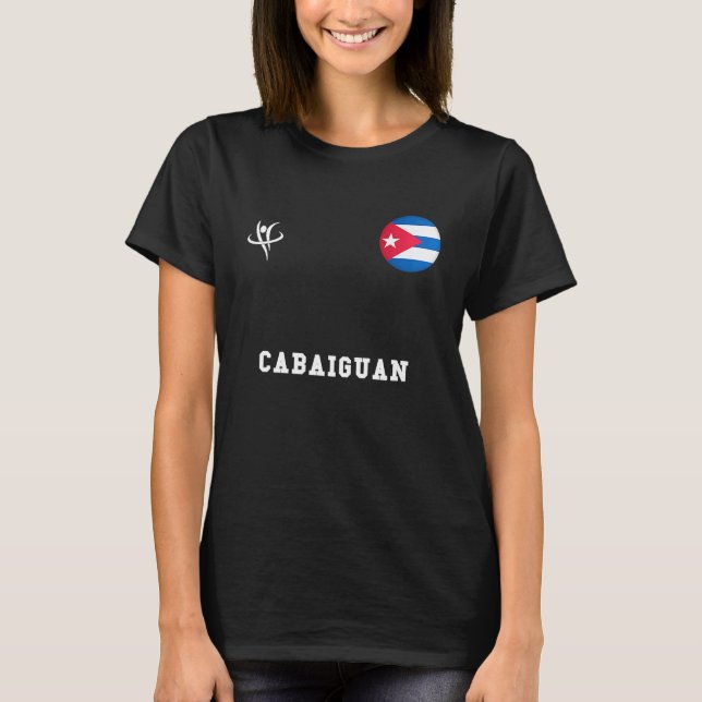 CABAIGUAN Cuba Vintage Sports T-Shirt (Front)