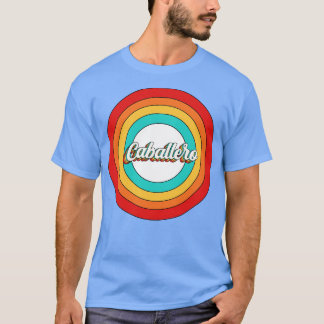Caballero Name Shirt Vintage Caballero Circle