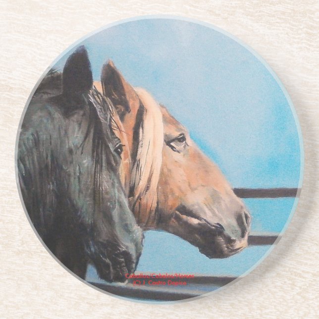 Caballos/Cabalos/Horses Coaster (Front)