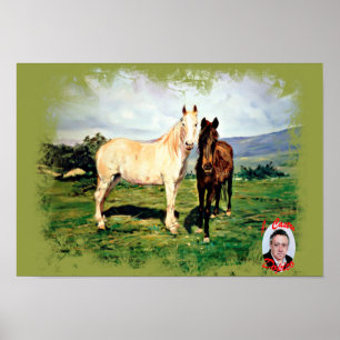 Caballos/Cabalos/Horses Poster