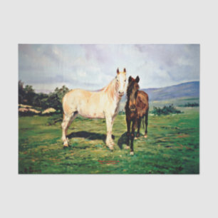 Caballos/Cabalos/Horses Tissue Paper
