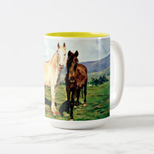 Caballos Two-Tone Coffee Mug