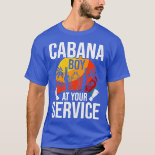 Cabana At Your Service Bartending T-Shirt